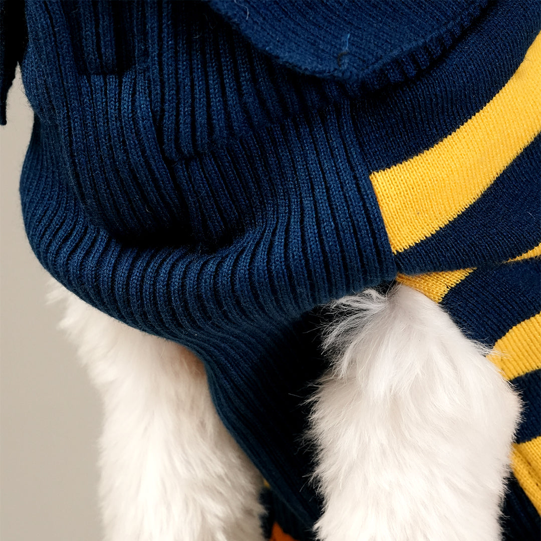 Honeybee Hug Sweater – Cozy Yellow Knit Pet Sweater