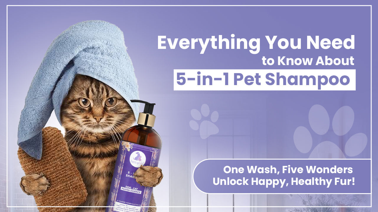 Update Your Pet’s Grooming Routine with FurryFits 5-in-1 Shampoo
