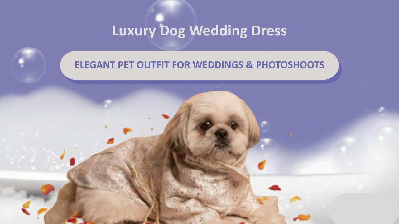 Dog Wedding Dress 