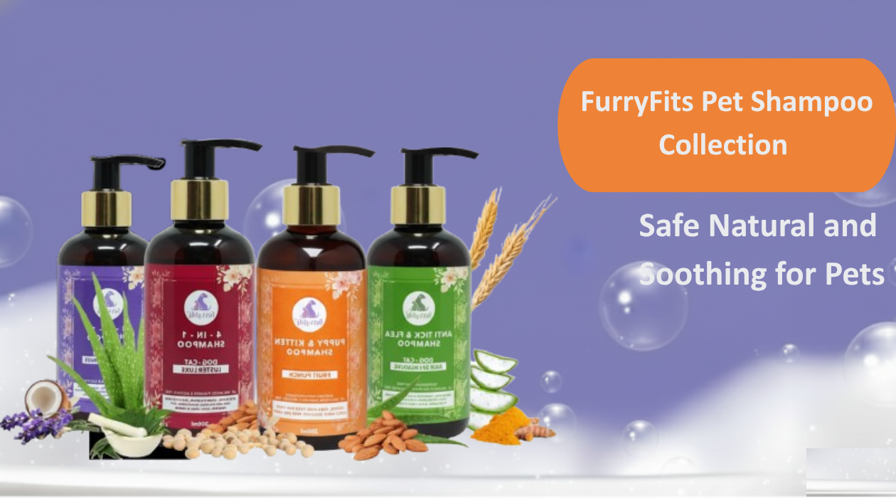 FurryFits Pet Shampoo Collection – Safe Natural and Soothing for Pets