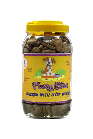 Treat your dog to the savory combination of FurryFits Chicken with Liver, a delicious, protein-packe...