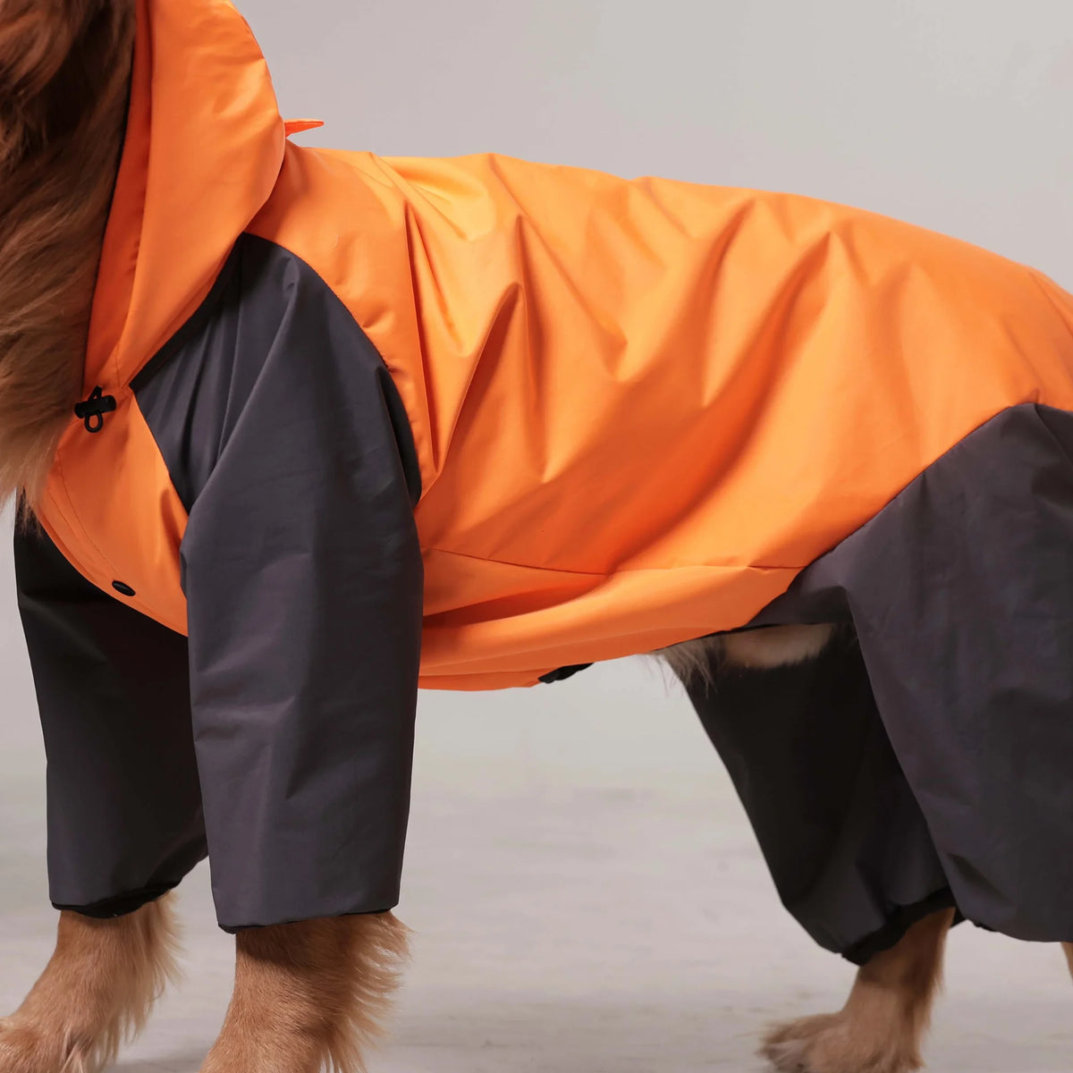 Storm Flex Sport Waterproof Dog Raincoat with Hood- High Visibility Outdoor Jacket