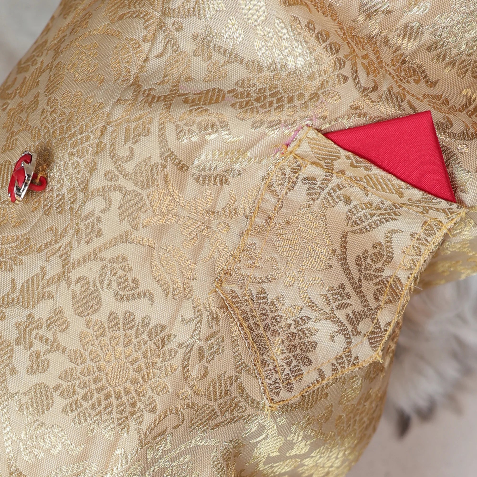 Royal Rajwada Dog Kurta- Brocade Wedding & Festive Ethnic Wear