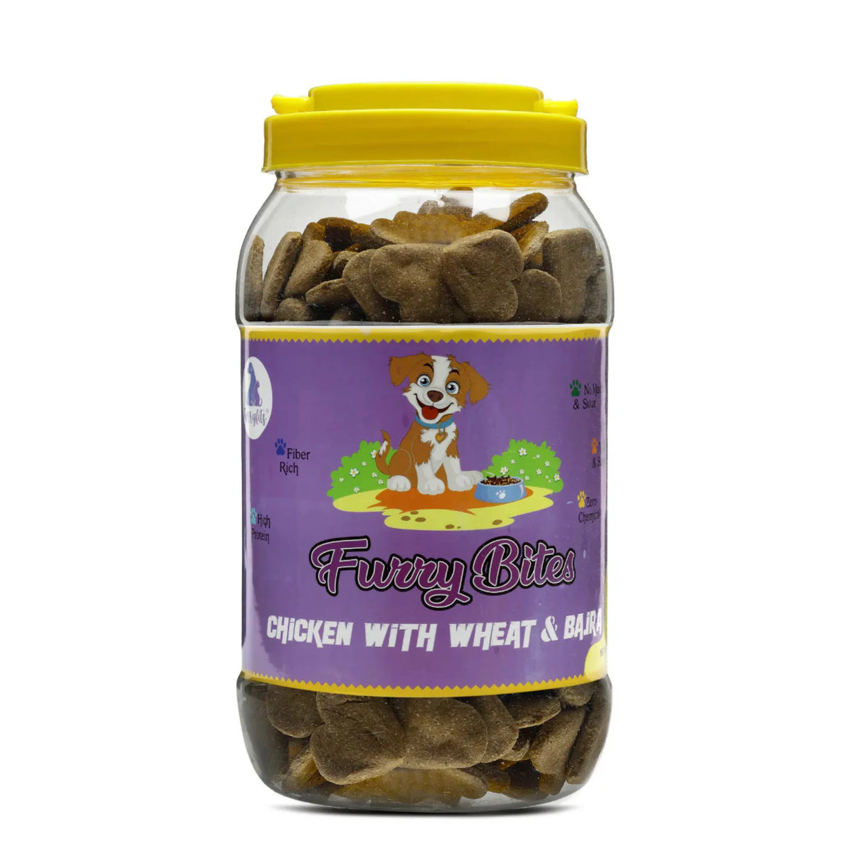 FurryFits Chicken with Wheat & Bajra – Nutritious Dog Treat with Whole Grains