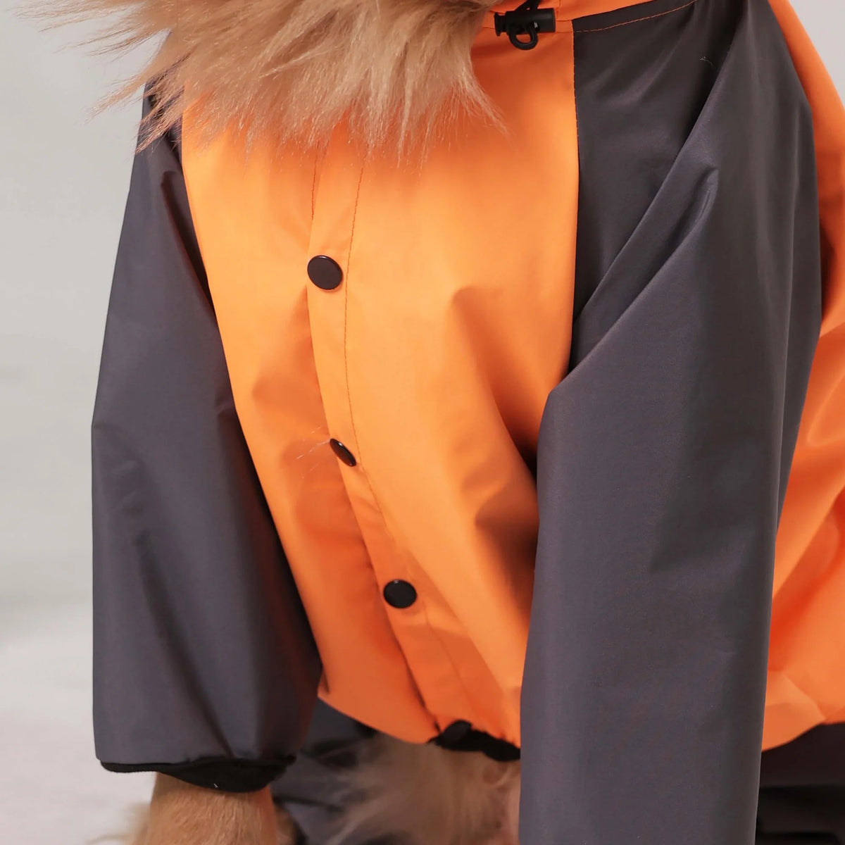 Storm Flex Sport Waterproof Dog Raincoat with Hood- High Visibility Outdoor Jacket