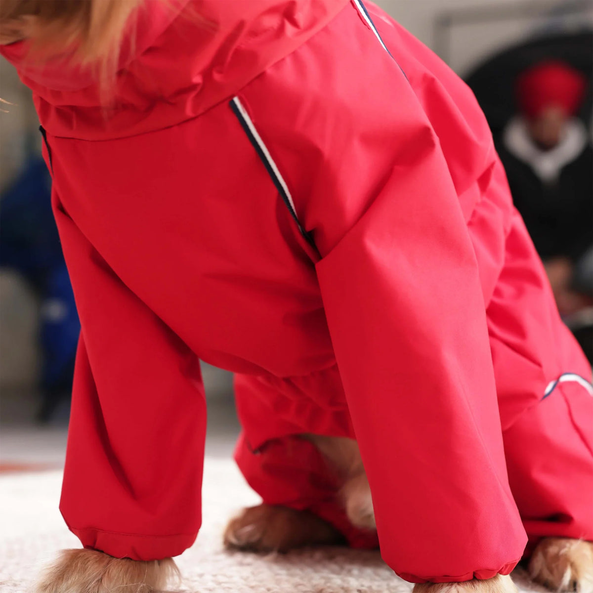Rain Armor Elite Full Body Waterproof Dog Jumpsuit with Adjustable High Neck