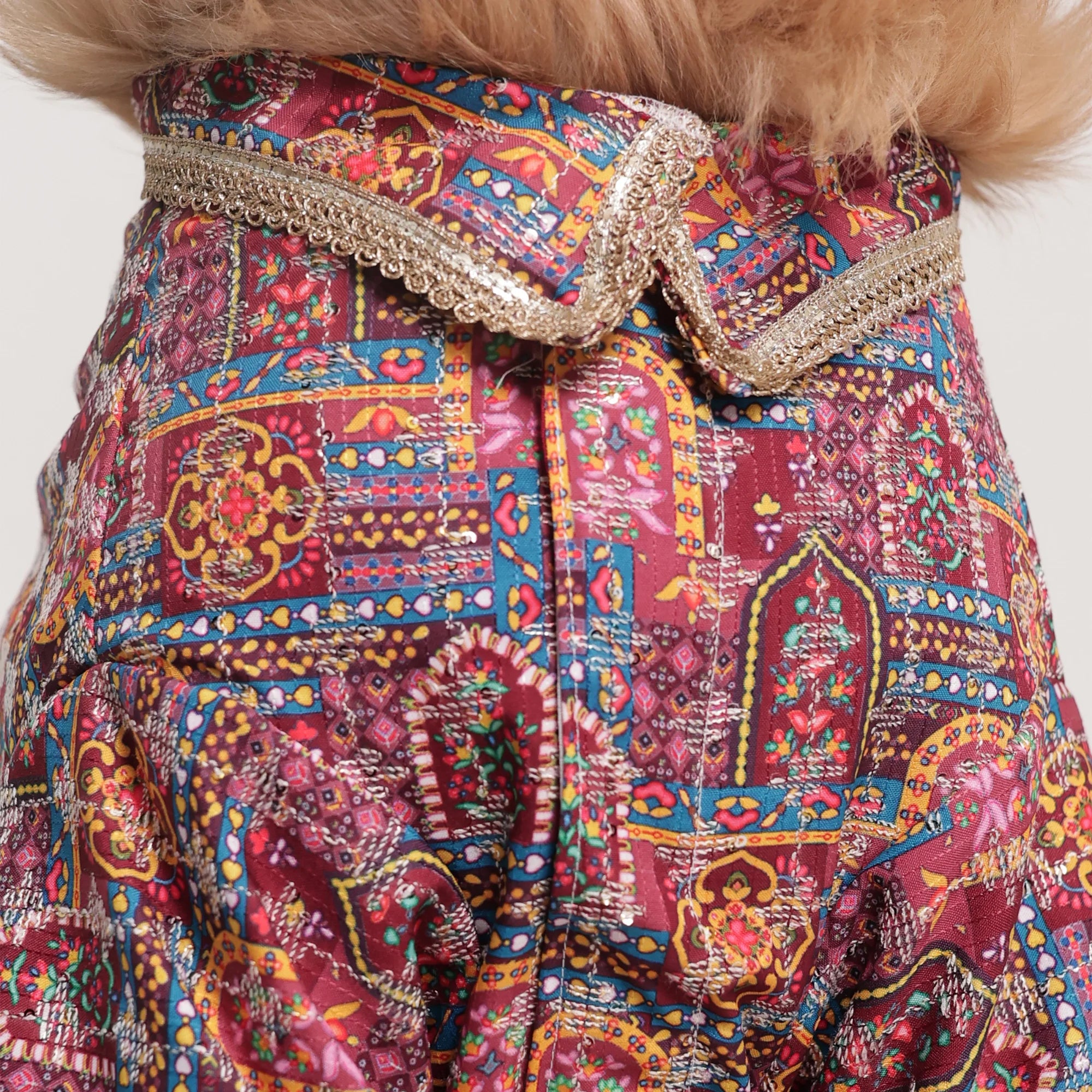 RangMahal Printed Ethnic Dog Kurta- Full Sleeve Wedding & Festive Wear