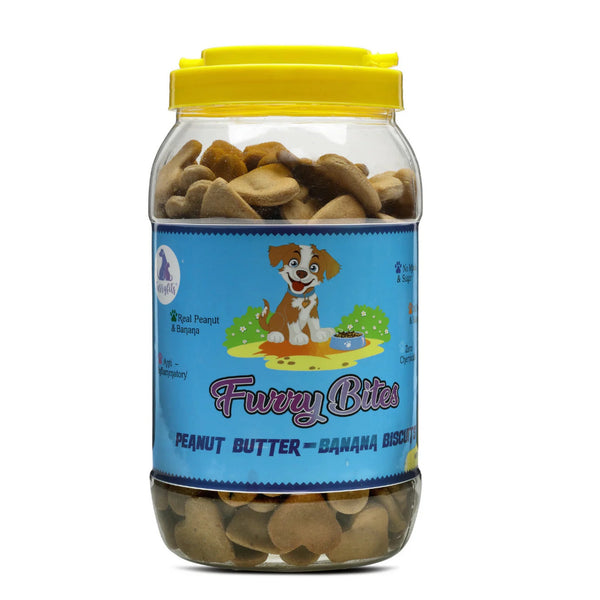 FurryFits Peanut Butter & Banana – Delicious & Nutritious Dog Treat