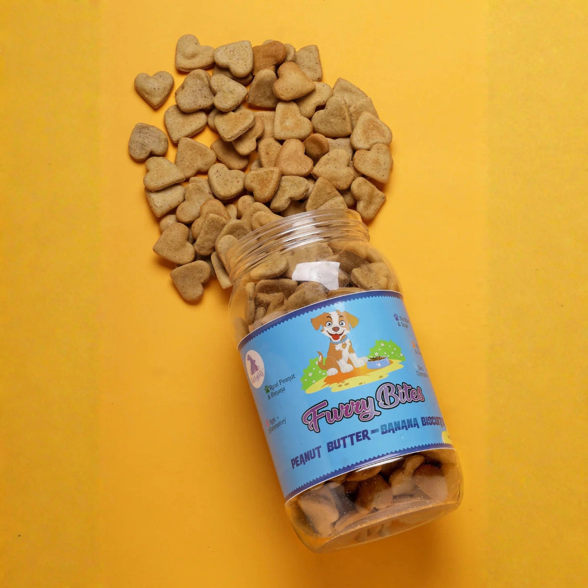 FurryFits Peanut Butter & Banana – Delicious & Nutritious Dog Treat