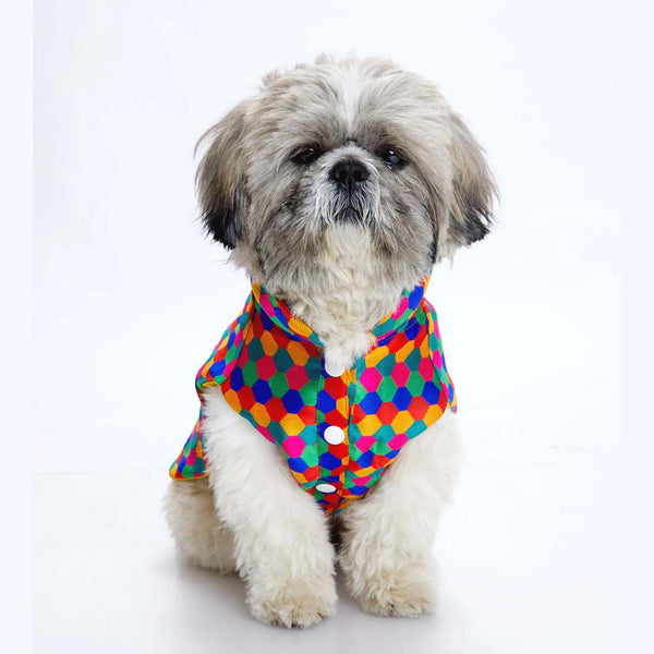 Furryfits Polka Dots Kurta – Stylish & Comfortable Dog Traditional Wear