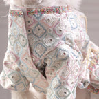 Princess Pastel Ethnic Dog Lehenga- Designer Wedding & Festive Gown for Female Dogs