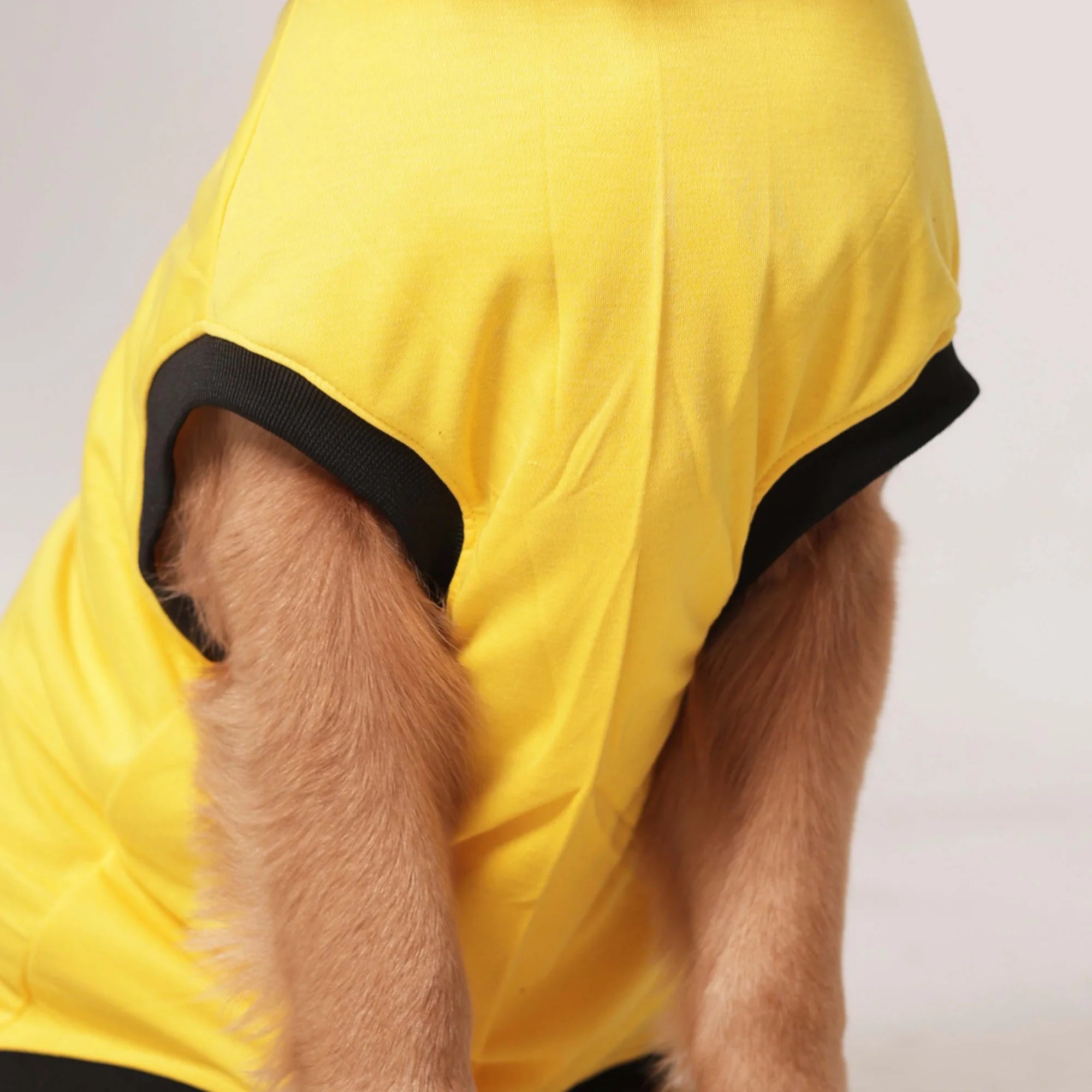 “Cute Dog” Graphic T-Shirt – Casual Everyday Wear (Yellow)