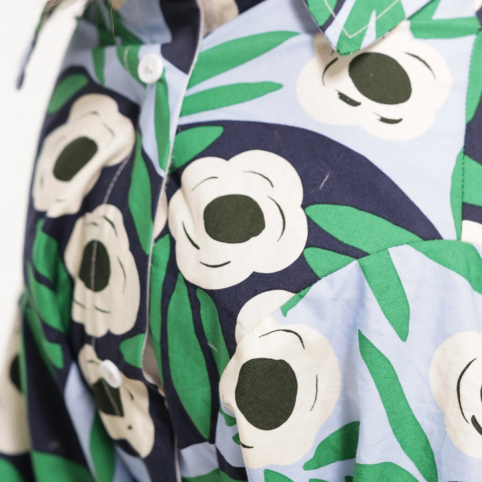 Tropical Bloom Designer Dog Shirt- Floral Summer Casual Outfit