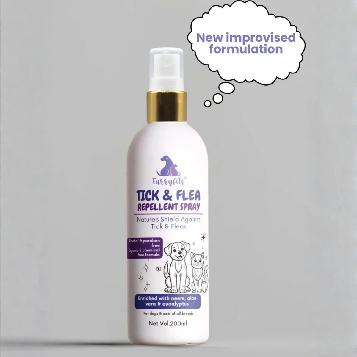 Tick N Flea Shampoo And Repellent Spray