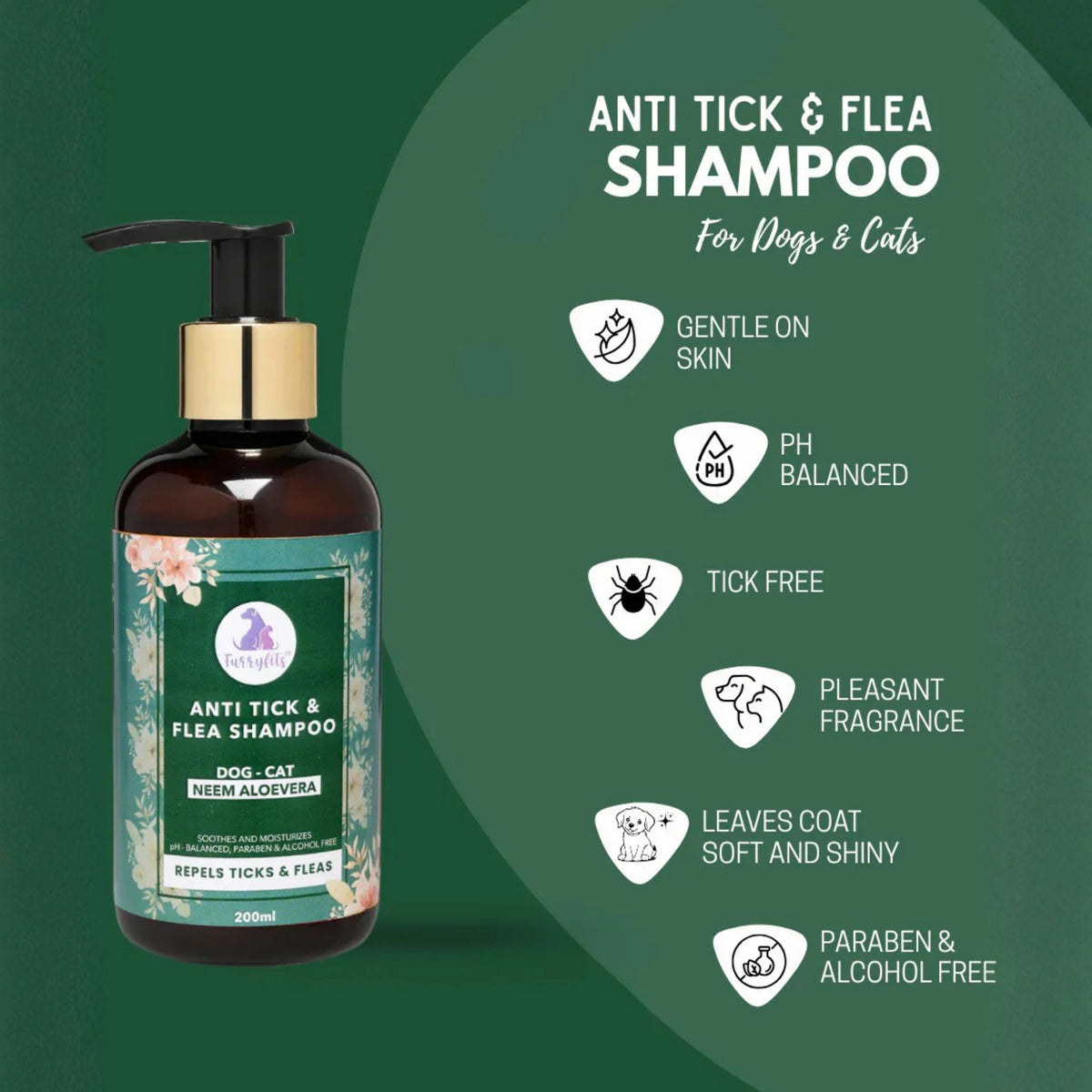 Tick N Flea Shampoo And Repellent Spray