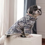 Indigo Royale Wedding Dog Kurta- Designer Full Sleeve Ethnic Outfit