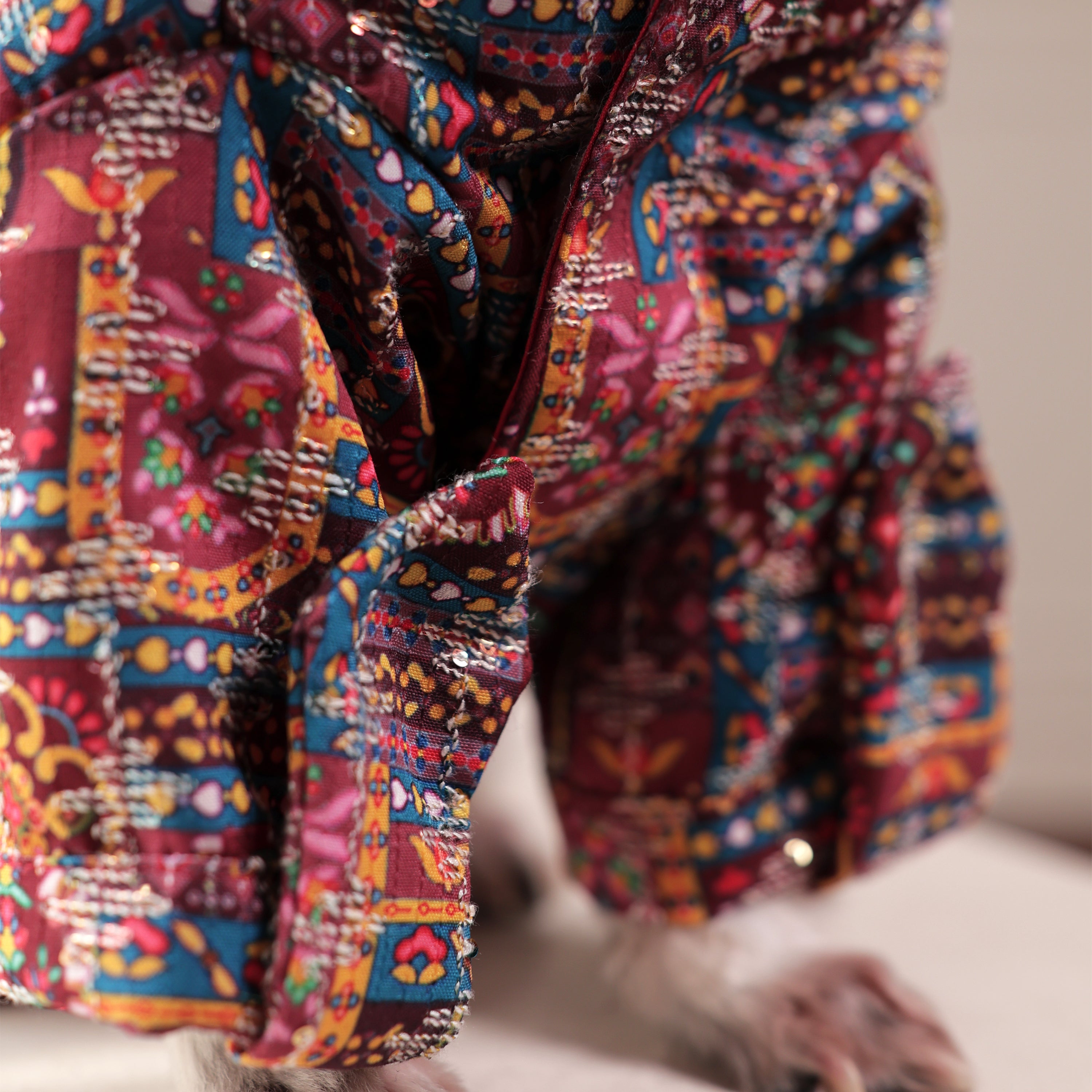 RangMahal Printed Ethnic Dog Kurta- Full Sleeve Wedding & Festive Wear