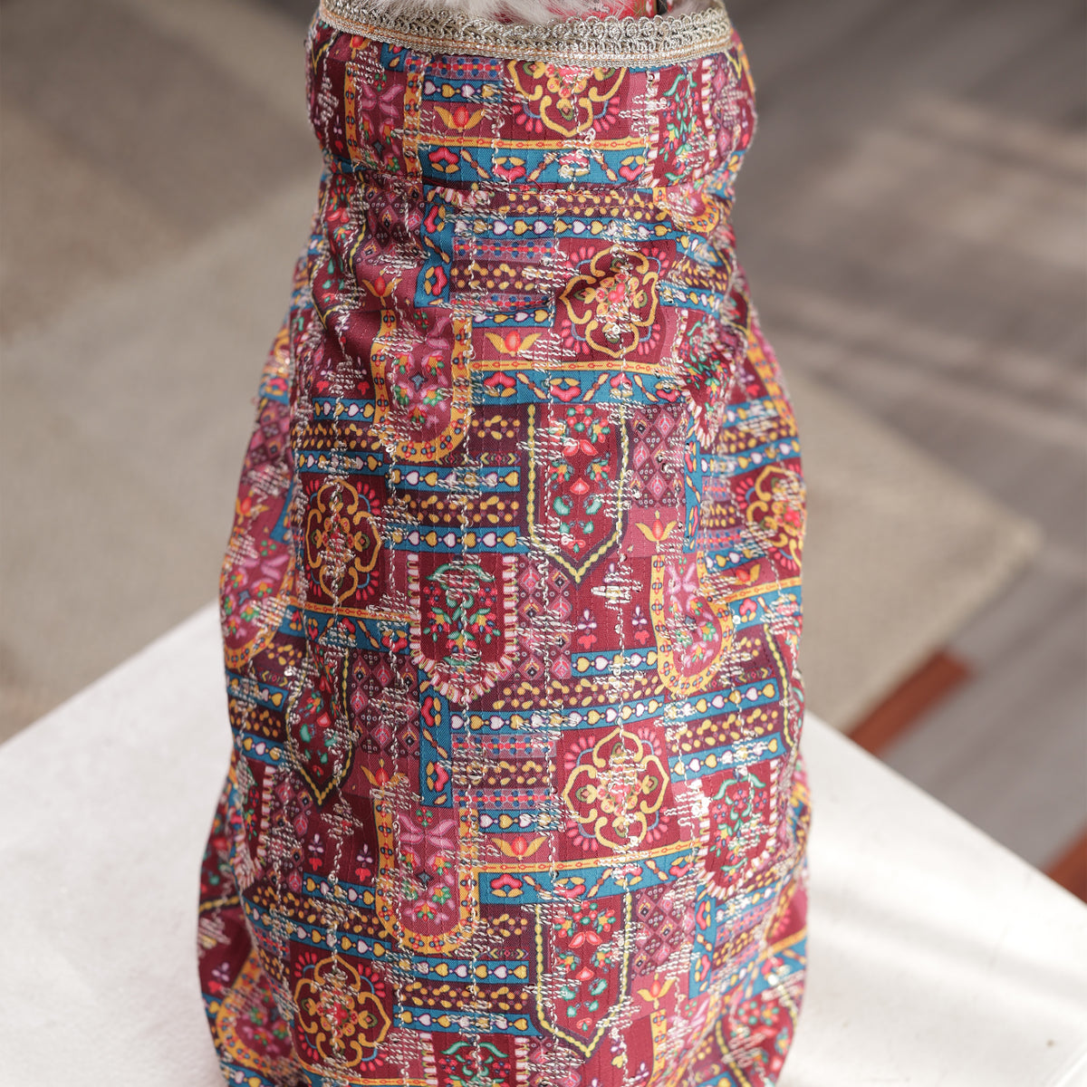 RangMahal Printed Ethnic Dog Kurta- Full Sleeve Wedding & Festive Wear